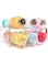 DOOKOO Stackable Water Bottle Organizer for Cabinet, 2 Pack Water Bottle Storage Rack, Kitchen Pantry Organization and Storage Shelf, Fridge Water Bottle Holder for Wine Drink, Tumbler
