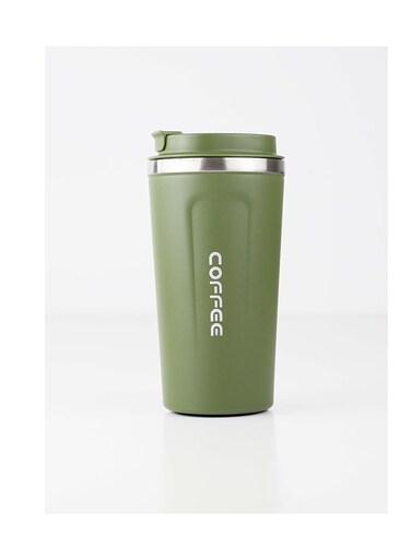 Double Wall Stainless Steel Vacuum Cup with Lid and Leakproof Seal, BPA-Free Insulated Travel Coffee Mug, Thermal Bottle Keeps Drinks Hot or Cold for Hours &acirc;&euro;&ldquo; 510 ml