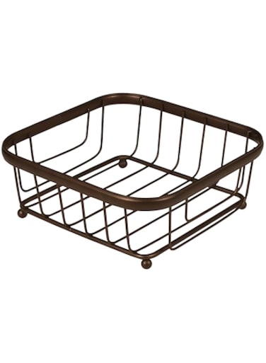 Spectrum Diversified 09124 Ashley Flat Napkin Holder, Bronze