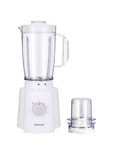 krypton 400W 2 in 1 Blender with 1.5L 2 Sharp Stainless Steel Blades, Pink, KNB6207
