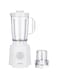 krypton 400W 2 in 1 Blender with 1.5L 2 Sharp Stainless Steel Blades, Pink, KNB6207