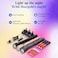 STARGOLD Rechargeable LED Flashlight 3-in-1 Combo Pack, Waterproof Flash Light, SG-i23