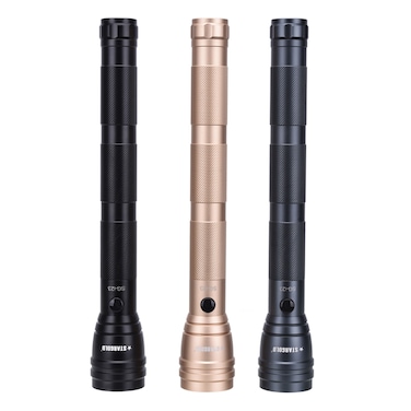 STARGOLD Rechargeable LED Flashlight 3-in-1 Combo Pack, Waterproof Flash Light, SG-i23