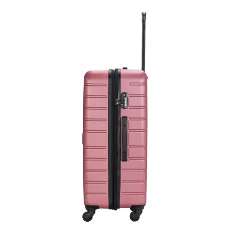 STARGOLD 4 Pack Of Hardside Spinner Number Locked Luggage Trolley