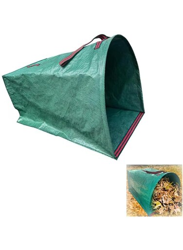 Large Reusable Leaf Dustpan for Efficient Leaf Collection - Durable Leaves Collector for Yard Debris（40-Gallon ）