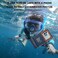 Professional Waterproof Diving Case for Snorkeling, 15M/50FT Underwater Photo &amp; Video Protective Housings with Lanyard for iPhone