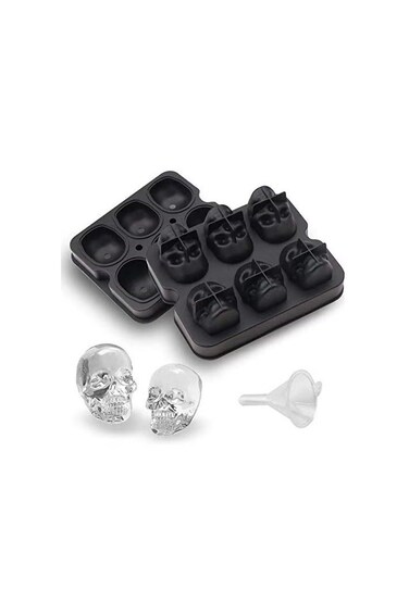 Silicone Ice Mold Set Food-Grade Flexible Ice Cube Trays for Whiskey Cocktails Coffee and Drinks Easy Release and Clean