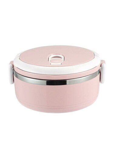 Layer Insulated Bento Lunch Box Pink