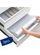 2 Roll Drawer Mats Shelf Liners,45&Atilde;&mdash;150cm Kitchen Cabinet Mat,Non-Adhesive Transparent EVA Cabinet Protector,Cut-to-Fit Pad for Kitchen Cabinets,Refrigerators,Bathrooms,and Dresser Drawers,Washable,and Easy to Clean