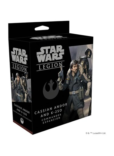 Atomic Mass Games Star Wars: Legion - Rebel Alliance - Cassian Andor and K-2SO