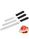 Stainless Steel Cake Icing Spatula Set &acirc;&euro;&ldquo; 6/8/10 Inch Straight &amp; Buttercream Smoother, Cake Scraper &amp; Decorating Tool for Baking, Pastry, Pies, Pizza