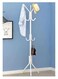 Multi-Functional Metal Clothes and Coat Rack White