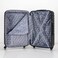 STARGOLD 4 Pack Of Hardside Spinner Number Locked Luggage Trolley