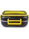 Electric Lunch Box Food Warmer, Stainless Steel Container, 12V/24V/220V, with Utensils, for Office/Home/Car/Truck