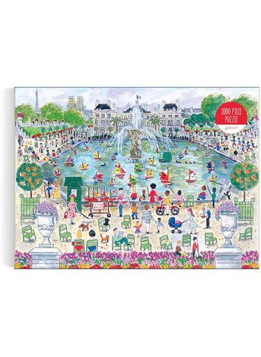 Galison Michael Storrings Springtime in Paris 1000 Piece Puzzle