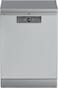 Beko BDFN26430X Dishwasher 60 cm, Freestanding, Undermountable, for 14 Place Settings, 6 Programmes, 4 Additional Functions, 3 Sink Levels, HygieneIntense, SelfDry, Program for Half Load, Silver