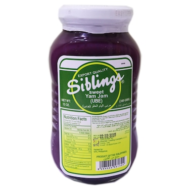 Siblings Sweet Yam Jam Ube, 340g