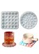 Coaster Molds for Epoxy Resin Casting Cute Jewelry Plates Candle Holders DIY Craft Supplies Ideal for Home Decor and Gifts