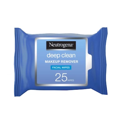 Neutrogena Makeup Remover Facial Wipes Deep Clean, Oil-Free 25 Wipes