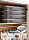 4 Packs Storage Bags, 90L Large Capacity Clothes Organizer, Foldable Storage Containers, Under Bed Storage Bags for Clothing, Blanket, Bedding