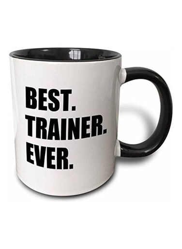 Best Trainer Ever Mug Black/White