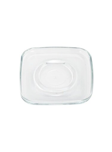 6 Pieces Cozy Glass Tea Plate, 124 Mm - Clear