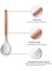 Pieces Silicone Cooking Utensils Set, Nonstick Cookware Set with Storage Bucket, Heat Resistant Kitchen Untensils Set with Premium Wood Handles