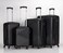 STARGOLD 4 Pack Of Hardside Spinner Number Locked Luggage Trolley
