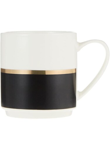 Royalford 12oz New Bone China Mug, Multi-Colour, RF9369