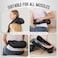 Neck and Shoulder Massager with Heat, Deep Tissue Shiatsu 3D Kneading Massager for Muscle Relaxation &amp; Pain Relief, Ideal for Shoulder, Home and Office, Gifts (Black)