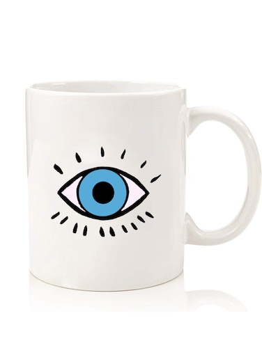 Premium Quality Two Sided Printed Coffee Mug Tea Cup For Home Office, Kids Men Women Eye B