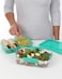 Sistema 1.8 liter Lunch Stack to Go Rectangle Teal