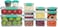 Sistema 28 Piece Food Storage Container Set - BPA Free, Flexible Seal &amp; Easy Locking Clips - Teal