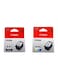 Pack of 2 Canon Pixma 445/446 Ink Cartridge Set Black &amp; Tri Colour