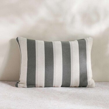 Home Patio Stripe Indoor/Outdoor Cushion 35x50cm