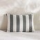 Home Patio Stripe Indoor/Outdoor Cushion 35x50cm