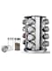 Stainless Steel Revolving Spice Rack Set with 16 Spice Jars Spice Rack Tower Organizer for Countertop or Cabinet Standing Seasoning Tower for Kitchen 360&deg; Rotating Spice Carousel (16 JARS)