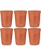 Harmony Glass Set, 250 ml - 6 Pieces, Brown
