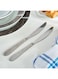Box 2-Piece Hammered Table Knife Set