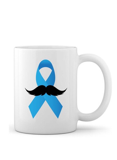 Movember Men's Prostate Cancer health Awareness Mustache Ceramic Coffee mugs design 4