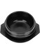 YARNOW Korean Cooking Stone Bowl Korean Cooking Dolsot Sizzling Hot Pot for Bibimbap and Soup with Tray Home Kitchen Cookware, Black