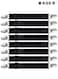 Simple and easy to use multifunctional high quality sheet clips bedding fitted sheet clips with elastic band and mattress strap sheet holder suspender fastener 8pcs/set black