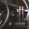 Stainless Steel Vacuum Insulated Bottle 1000ml, Leakproof Hot &amp; Cold Flask with Strap Brown