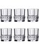 Set, Set Of Six, Diamond Carved Vintage Crystal Glass, Can Be Used For Drinking Water, Coffee, Tea, Juice, Milk, 300ML