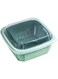 Oasisgalore Kitchen Colander with Lid Plastic Double-layer Fruit and Vegetable Strainer Bowl Sets Storage, For Mixed Grain Cleaning,Drainage,Fresh-Keeping