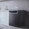 Midea Dishwasher 9 Programs Wifi Capacity 15 Dish 3 Shelves Touch Control Inverter Black Model No WQP15WU7633GURBS
