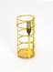 Metal Cutlery Holder 10X16Cm Luxury Edition Golden Mesh Wire Design Pen Holders Multipurpose Use Office Kitchen Living Room Home D&eacute;cor Royal Collections Utensils Crock Tableware Decorative