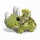 EUGY 3D Tricera Paper Puzzle &ndash; Eco-Friendly DIY Cardboard Killer Whale Model Kit, Educational &amp; Decorative Craft for Kids &amp; Adults