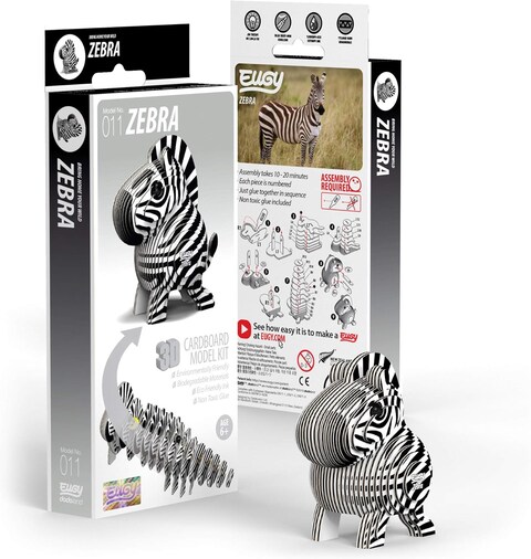 EUGY 3D ZEBRA PUZZLE