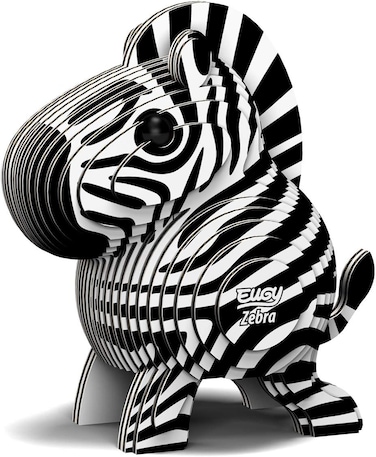 EUGY 3D ZEBRA PUZZLE